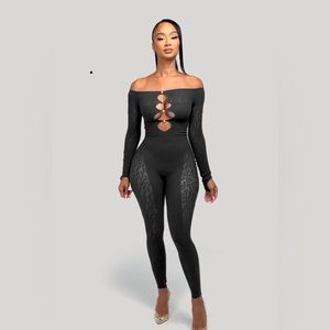 FASHION NOVA Sierra Seamless Jumpsuit